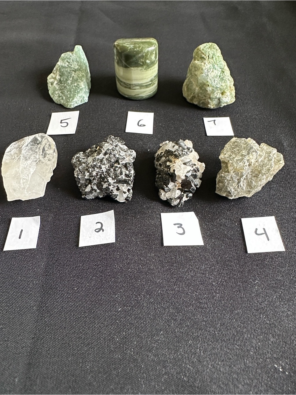 Mineral gemstones NWOT. Priced PER piece. Choice of genuine raw material